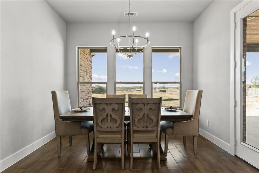 Furnished interior view inside a new home in Brock Heights, Brock (Image 51).
