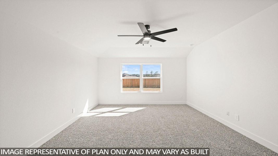 Spacious, unfurnished interior of a new home in Newport Pointe, Crosby (Image 10).