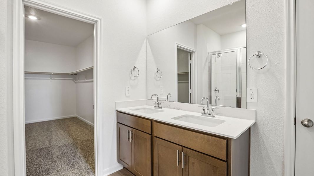 Furnished interior view inside a new home in Briarwood, Elgin (Image 10).