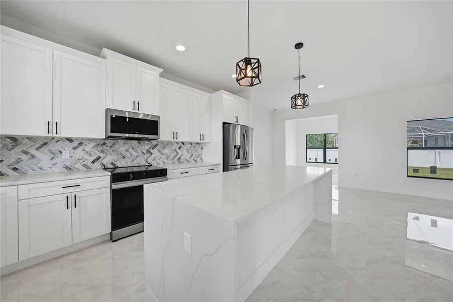 Furnished interior view inside a new home in , Englewood (Image 6).