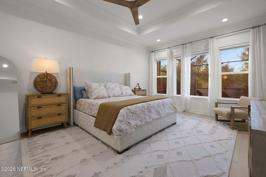 Furnished interior view inside a new home in , Ponte Vedra (Image 6).