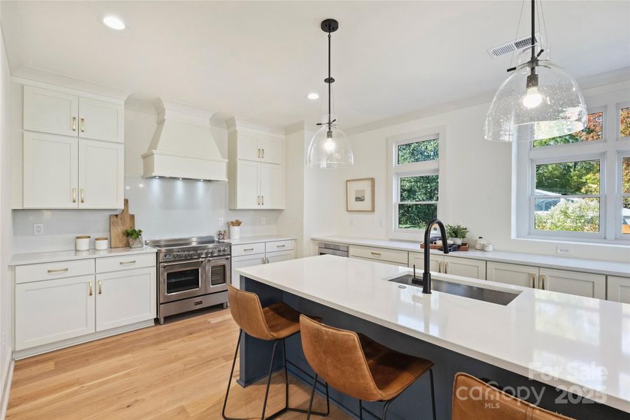 Furnished interior view inside a new home in , Charlotte (Image 10).