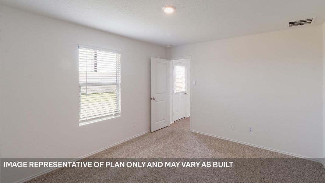 Spacious, unfurnished interior of a new home in Prairie Lakes, Buda (Image 17).