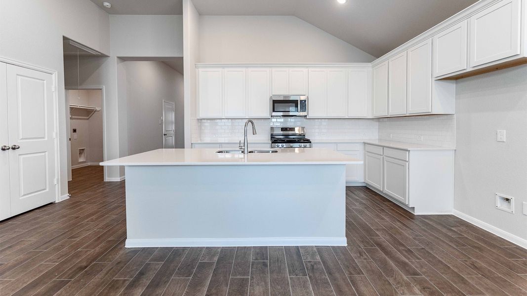 Furnished interior view inside a new home in Creekhaven, Arcola (Image 4).