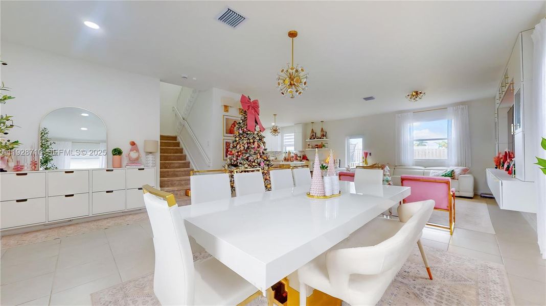 Furnished interior view inside a new home in , Homestead (Image 19). Furnished interior view inside a new home in , Homestead (Image 19).