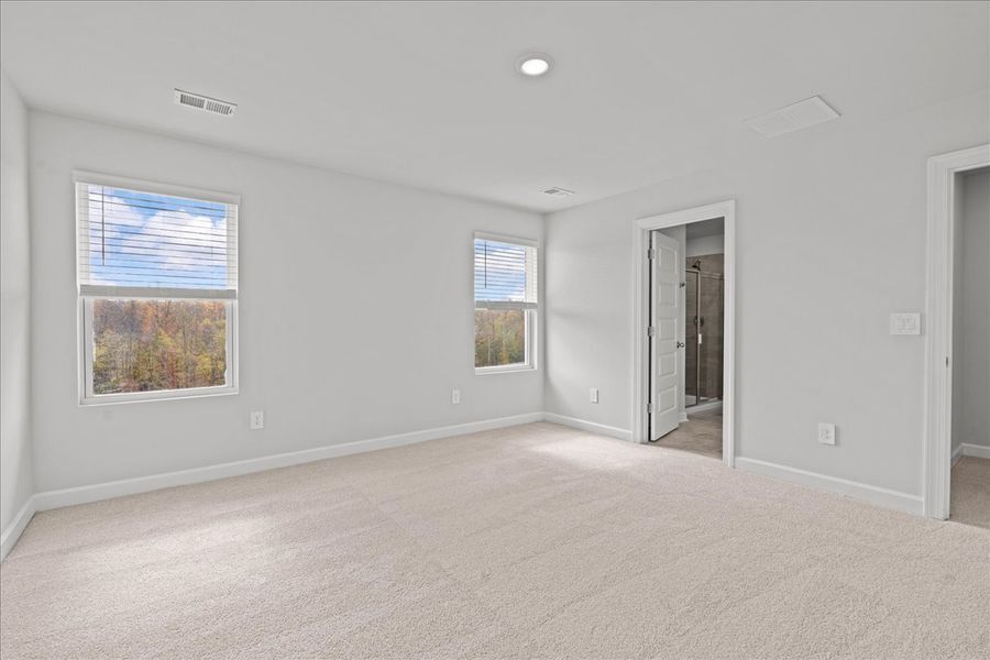 Spacious, unfurnished interior of a new home in Pleasant Brook, Piedmont (Image 23). Spacious, unfurnished interior of a new home in Pleasant Brook, Piedmont (Image 23).