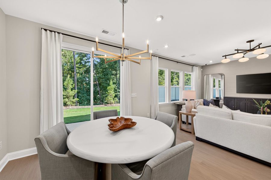 Furnished interior view inside a new home in Southbridge, Fort Mill (Image 15).