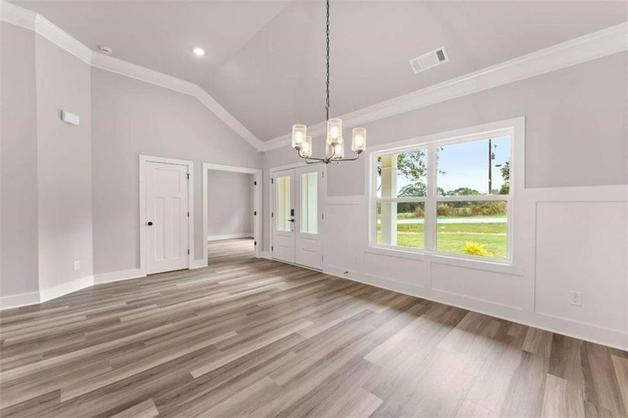 Spacious, unfurnished interior of a new home in , Maysville (Image 37). Spacious, unfurnished interior of a new home in , Maysville (Image 37).