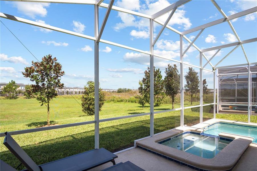 Exterior details and patio area of a home in , Davenport (Image 26).