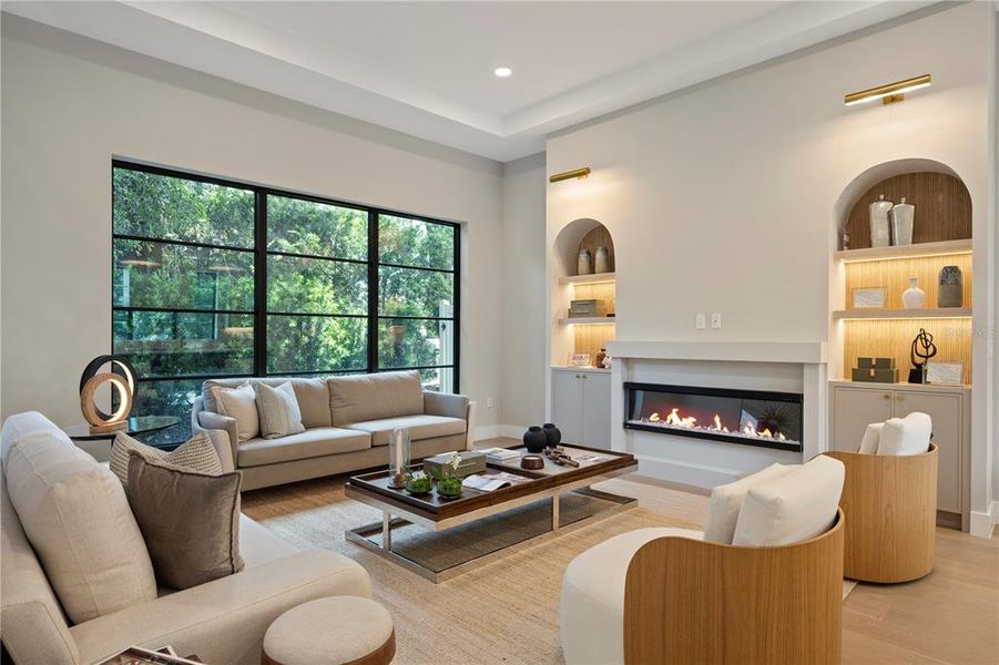 Furnished interior view inside a new home in , Winter Park (Image 37).