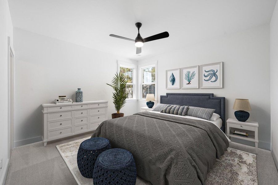 Furnished interior view inside a new home in , Yonges Island (Image 9).