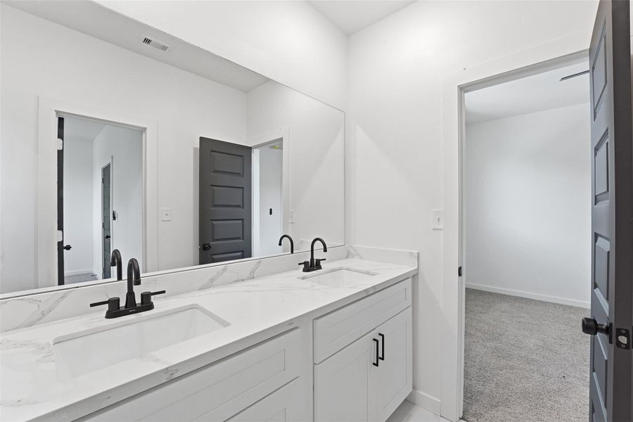 Furnished interior view inside a new home in , Houston (Image 13).