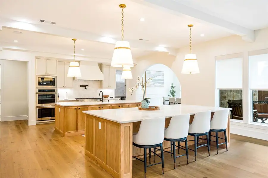 Furnished interior view inside a new home in , Dallas (Image 5).