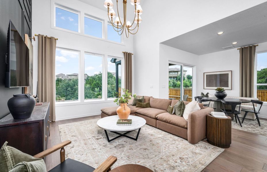 Representative furnished interior of a home built from the Hillsboro by Pulte Homes in West Cypress Hills, Spicewood (Image 28). Representative furnished interior of a home built from the Hillsboro by Pulte Homes in West Cypress Hills, Spicewood (Image 28).