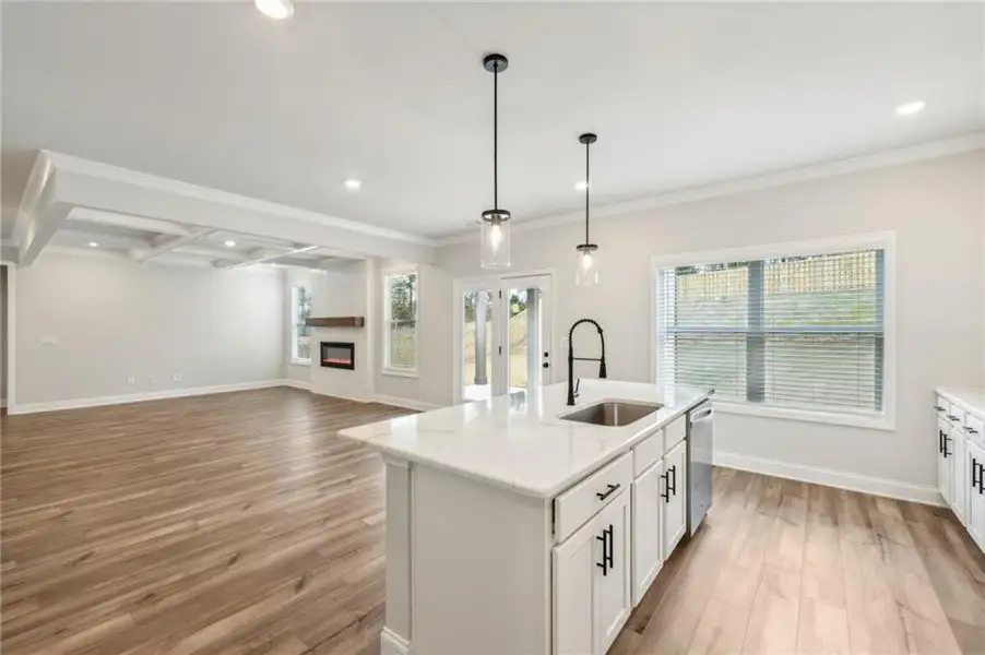 Furnished interior view inside a new home in Fowler Farms, Auburn (Image 5).