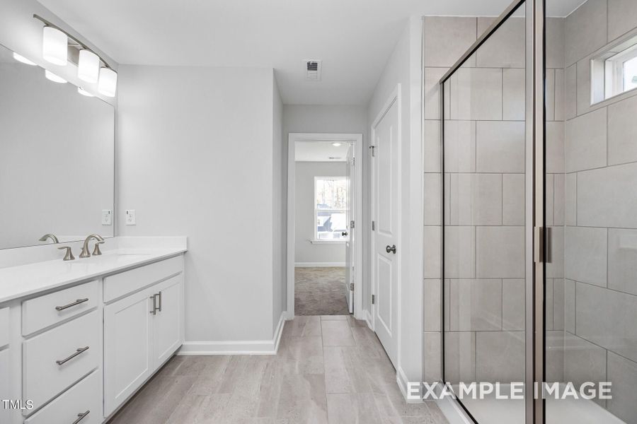 Furnished interior view inside a new home in Wellers Knoll, Lillington (Image 25).