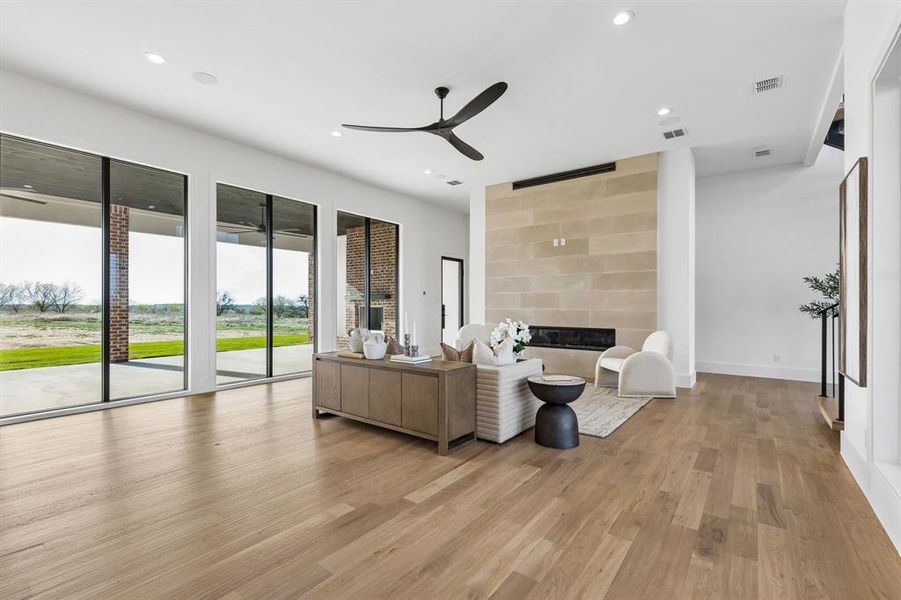 Furnished interior view inside a new home in , Weatherford (Image 19). Furnished interior view inside a new home in , Weatherford (Image 19).