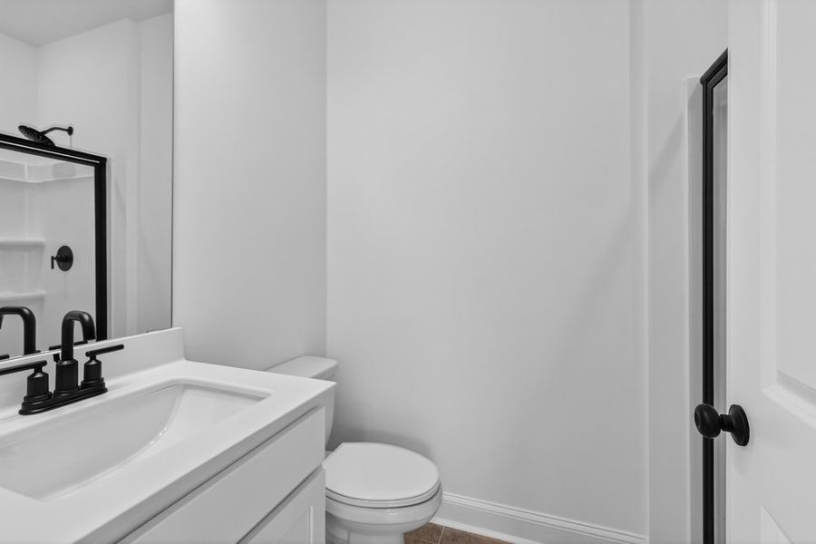 Representative furnished interior of a home built from the Kirkwood by Taylor Morrison in Dreycott, Lawrenceville (Image 12).