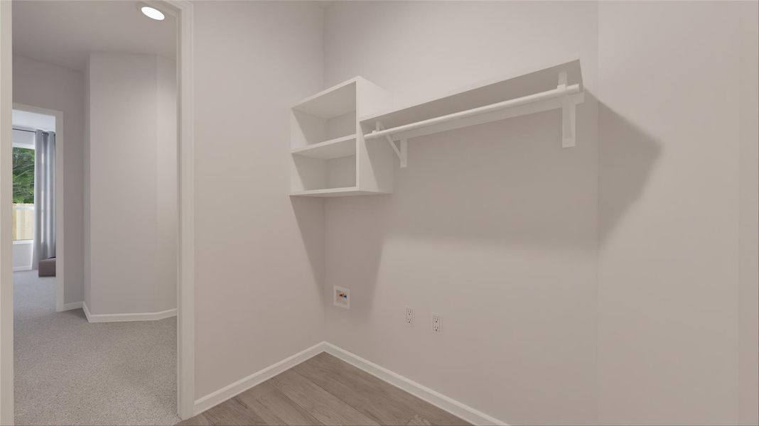 Spacious, unfurnished interior of a new home in Oakberry Trails, Waller (Image 17).