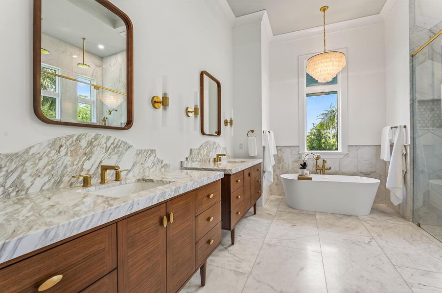 Furnished interior view inside a new home in , Vero Beach (Image 1).