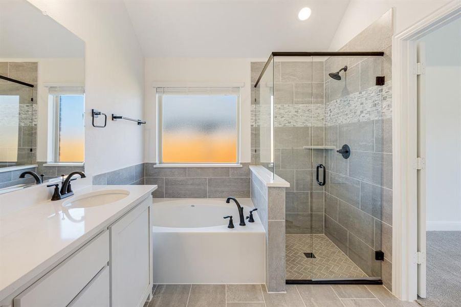 Furnished interior view inside a new home in West Crossing, Anna (Image 6). Furnished interior view inside a new home in West Crossing, Anna (Image 6).