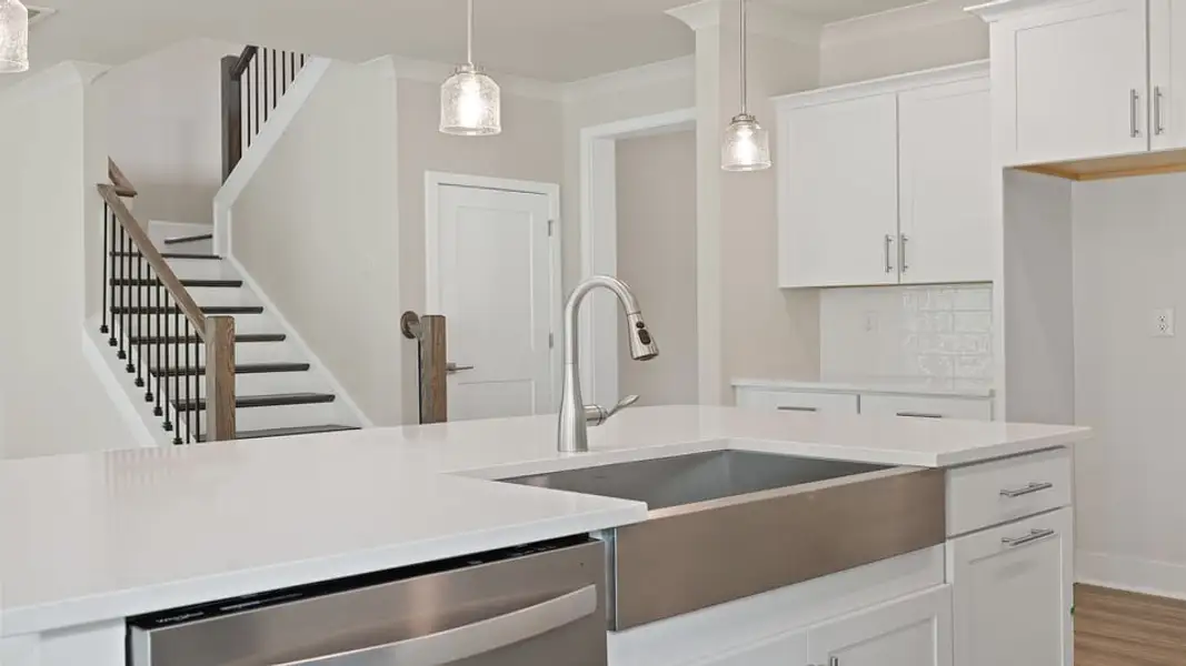 Furnished interior view inside a new home in Adams Glen, Greenville (Image 6).