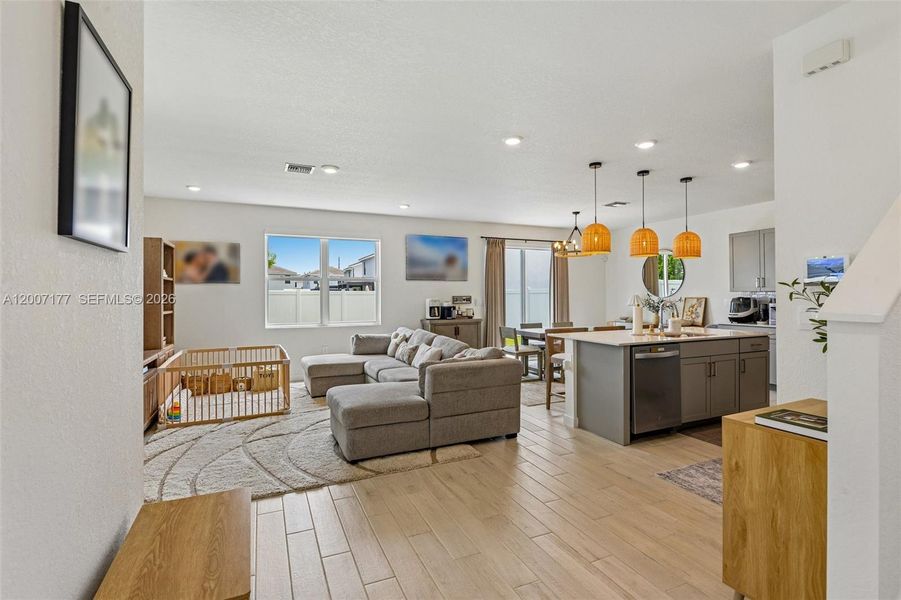 Furnished interior view inside a new home in Messina Place, Homestead (Image 14).