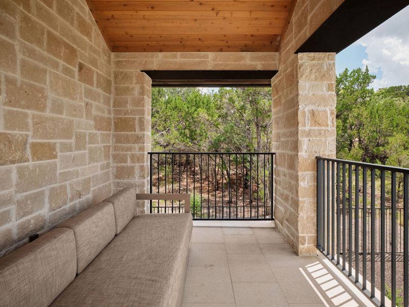 Exterior details and patio area of a home in , Austin (Image 3).