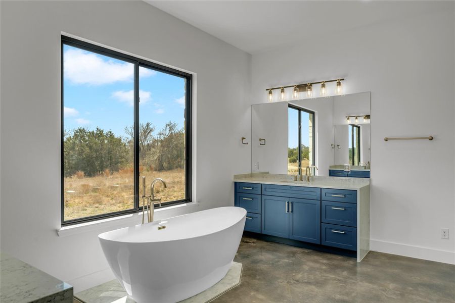 Furnished interior view inside a new home in , Briggs (Image 14).