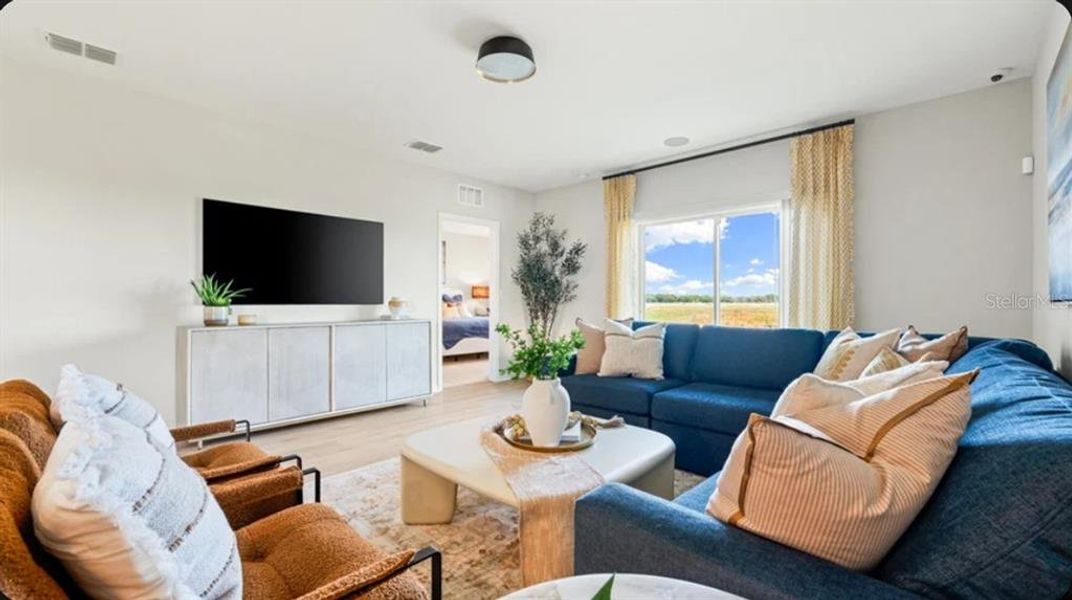 Furnished interior view inside a new home in Solena, North Fort Myers (Image 9).