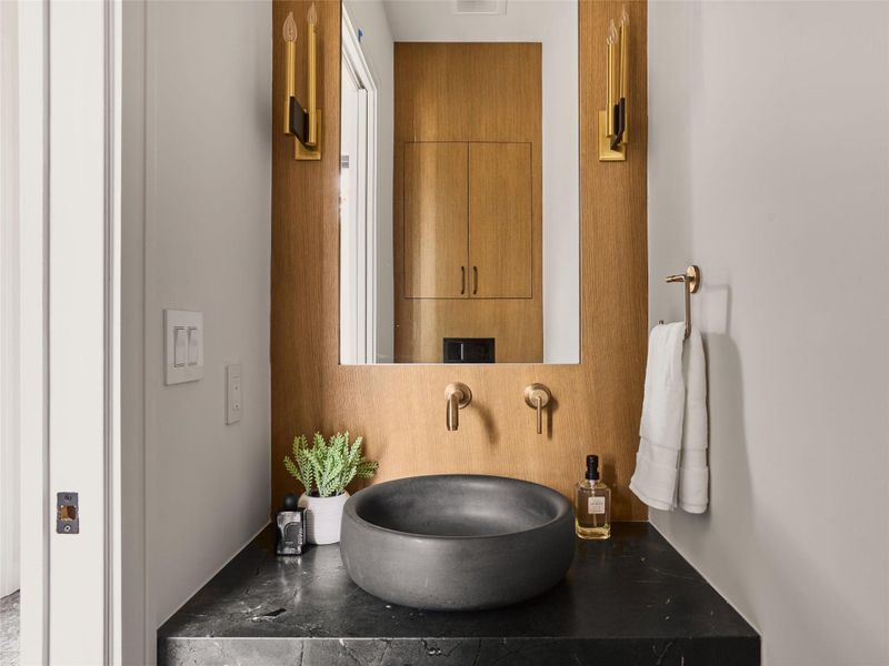 Close-up of interior finishes inside a home in , Austin (Image 19).