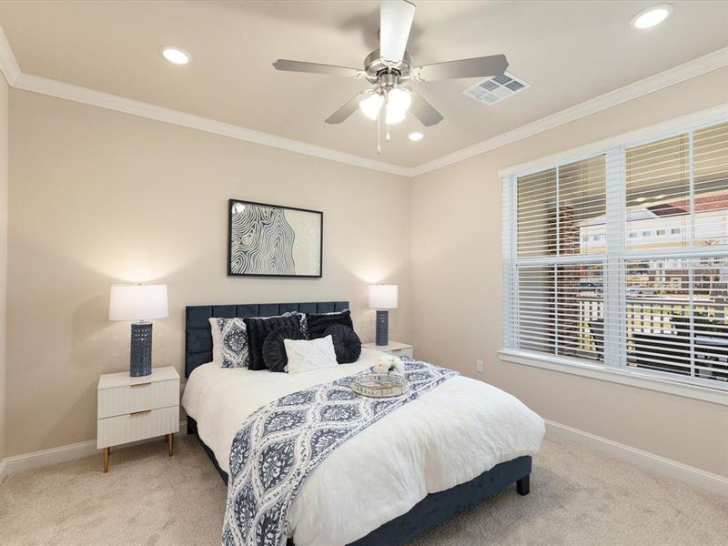 Furnished interior view inside a new home in , McKinney (Image 4).