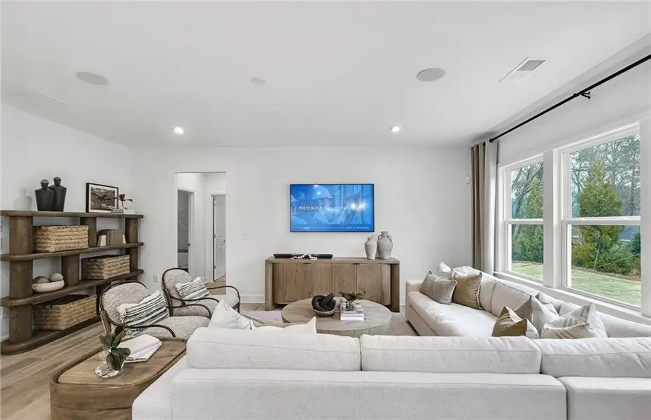 Furnished interior view inside a new home in Anderson Point Estates, McDonough (Image 7).