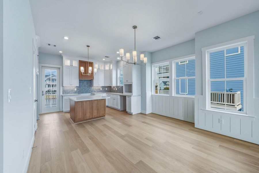 Furnished interior view inside a new home in , Galveston (Image 11).