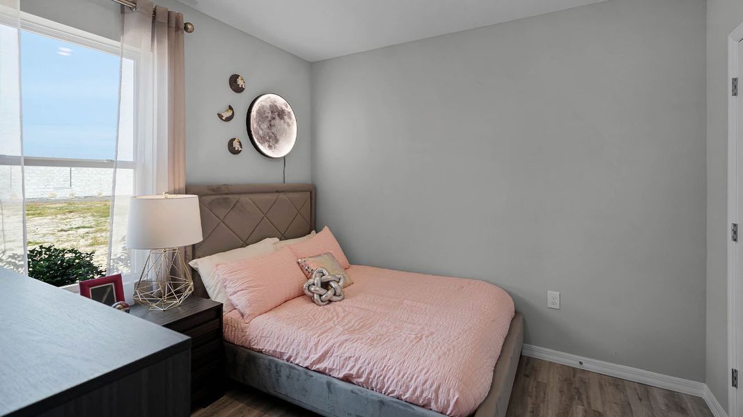 Furnished interior view inside a new home in Harmony at Lake Eloise, Winter Haven (Image 21).