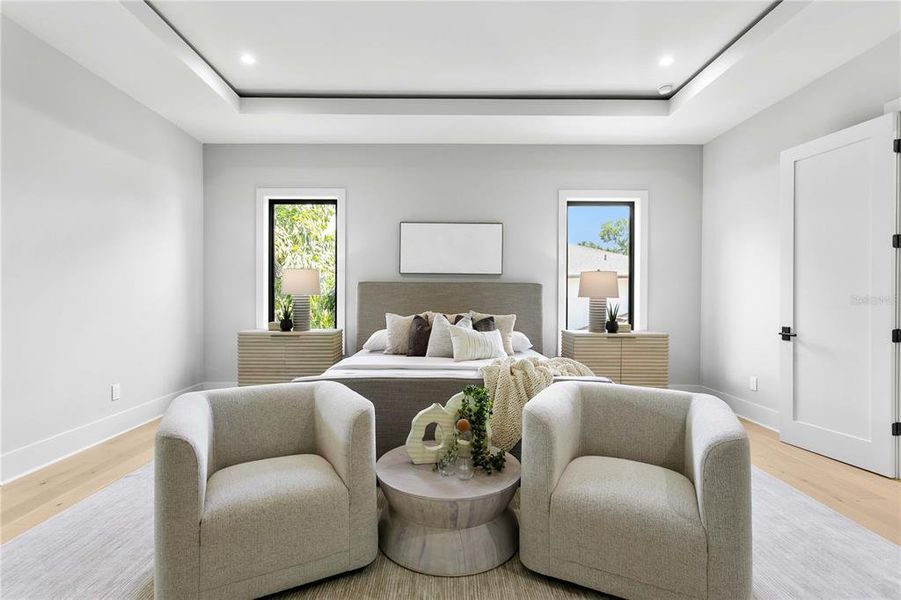 Furnished interior view inside a new home in , Tampa (Image 47). Furnished interior view inside a new home in , Tampa (Image 47).
