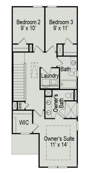 Rutledge 2nd Floor Layout
