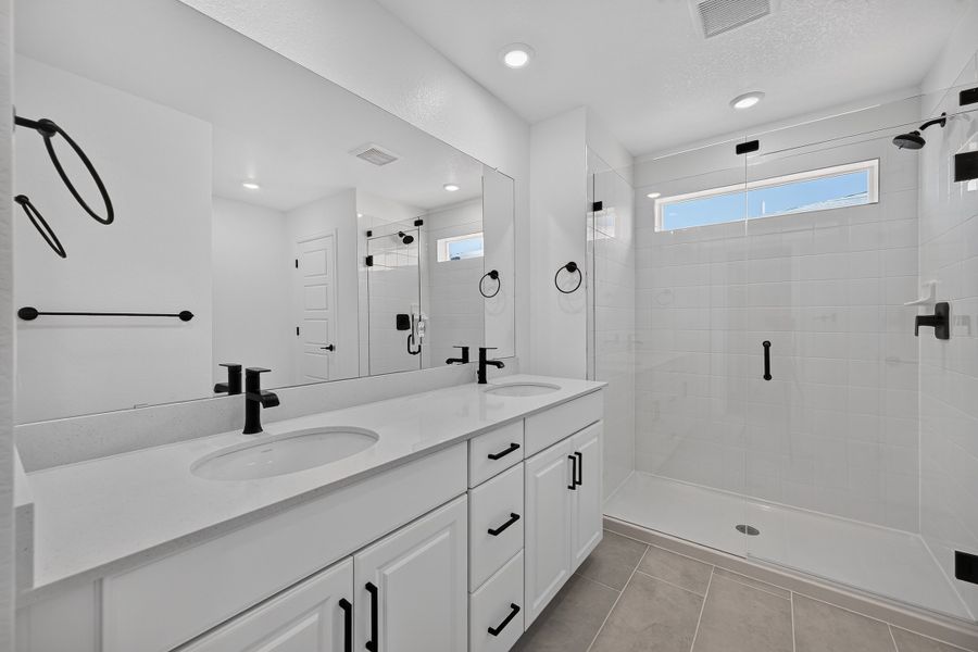 Furnished interior view inside a new home in Sterling Ranch Ascent Village, Littleton (Image 9). Furnished interior view inside a new home in Sterling Ranch Ascent Village, Littleton (Image 9).