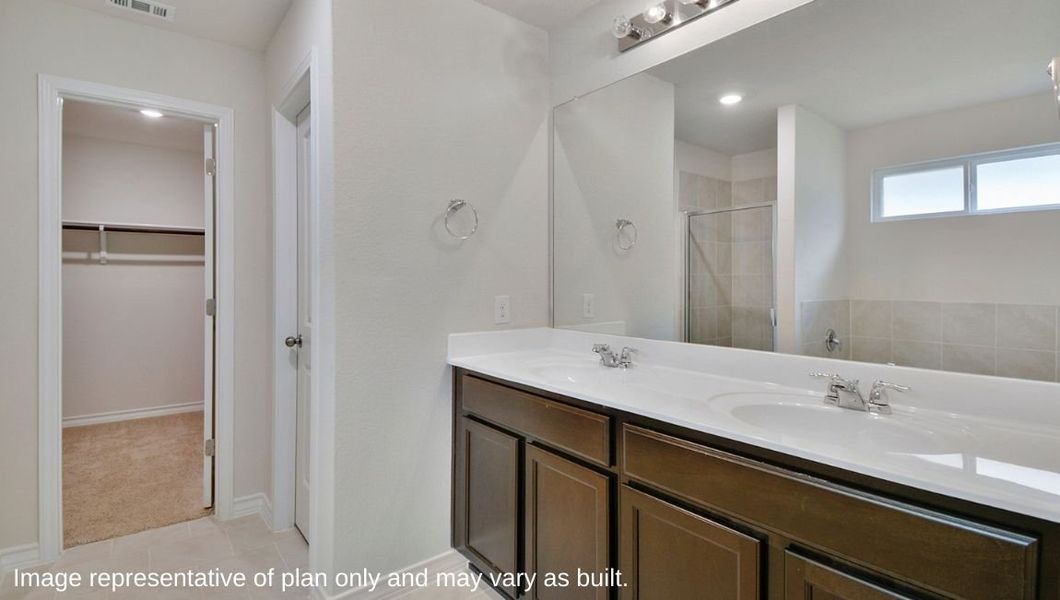 Furnished interior view inside a new home in Avenida, Converse (Image 6).