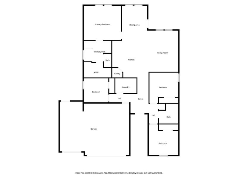 2D floor plan layout of this home in River Ranch Meadows, Dayton, TX (Image 5). 2D floor plan layout of this home in River Ranch Meadows, Dayton, TX (Image 5).