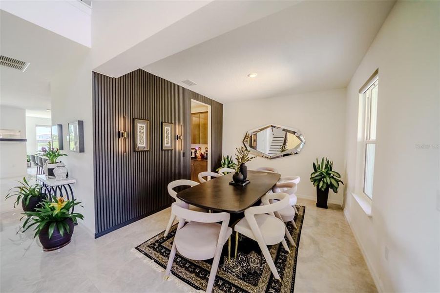 Furnished interior view inside a new home in , Sarasota (Image 13). Furnished interior view inside a new home in , Sarasota (Image 13).