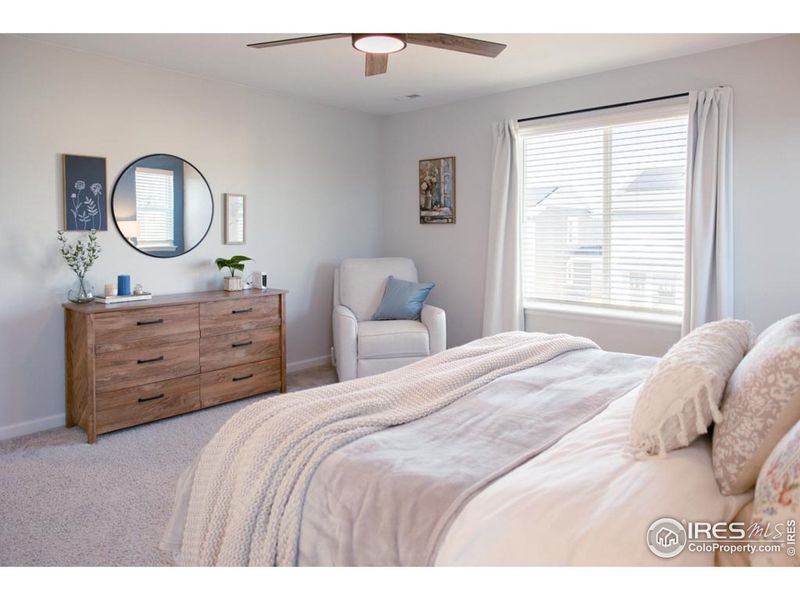 Large Primary Bedroom Upstairs Large Primary Bedroom Upstairs