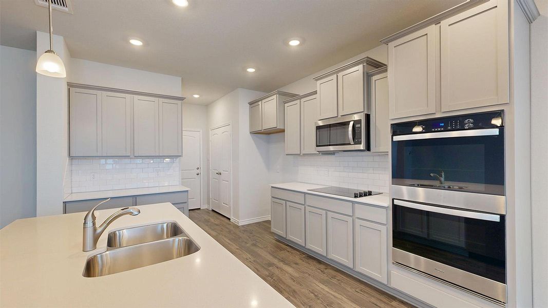 Furnished interior view inside a new home in Sterling Meadows, Salado (Image 4). Furnished interior view inside a new home in Sterling Meadows, Salado (Image 4).