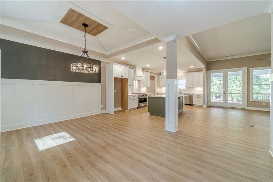 Spacious, unfurnished interior of a new home in , Monroe (Image 22).