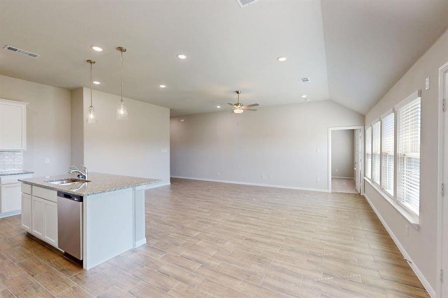 Spacious, unfurnished interior of a new home in Meadow Park, Denton (Image 27). Spacious, unfurnished interior of a new home in Meadow Park, Denton (Image 27).