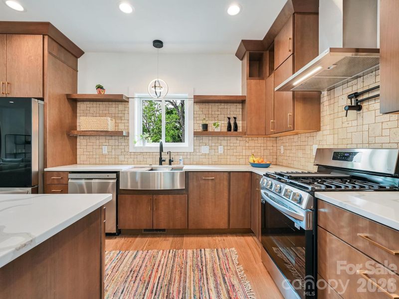 Furnished interior view inside a new home in , Asheville (Image 12).