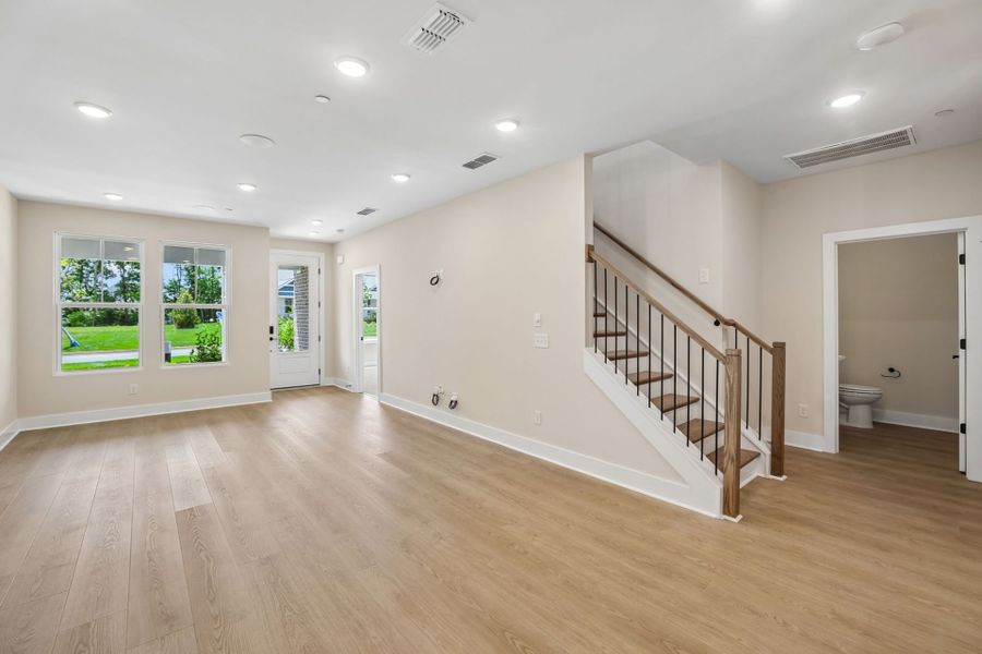 Representative unfurnished interior of a home built from the Calabar by Pulte Homes in Bradshaw Farms Reserve, Mount Juliet (Image 40). Representative unfurnished interior of a home built from the Calabar by Pulte Homes in Bradshaw Farms Reserve, Mount Juliet (Image 40).
