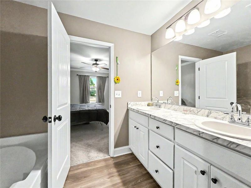 Furnished interior view inside a new home in , Winterville (Image 12).