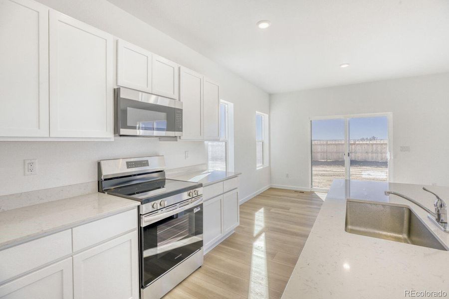 Furnished interior view inside a new home in Ledge Rock, Johnstown (Image 6). Furnished interior view inside a new home in Ledge Rock, Johnstown (Image 6).