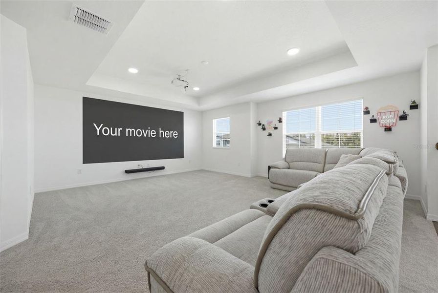 Furnished interior view inside a new home in Whispering Oaks Preserve, Wesley Chapel (Image 51). Furnished interior view inside a new home in Whispering Oaks Preserve, Wesley Chapel (Image 51).